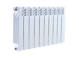 Radiator Kal 350  - täsirli Duralumin gyzdyryjy, 10 bölüm, ak